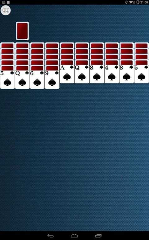 Spoder Solitare Card Game screenshot 1