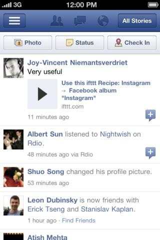 VSocial (Facebook iOS) Free screenshot 2