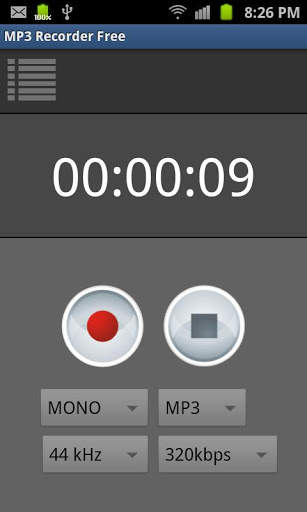 MP3 Recorder Lite screenshot 5