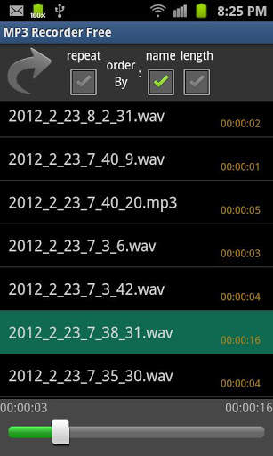 MP3 Recorder Lite screenshot 2