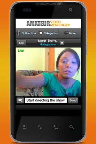 Amateur Video Messenger screenshot 1