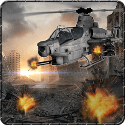 Gunship Heli счетчик Боевой 3D иконка