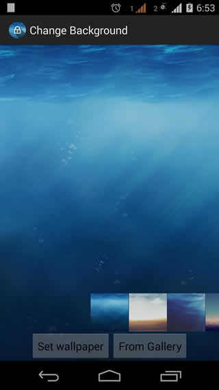 iPhone 6 Lockscreen screenshot 4