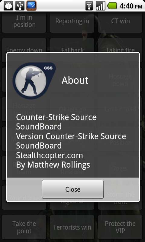 Counter-Strike 1.6 SoundBoard screenshot 4