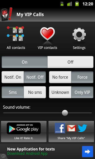 My VIP Calls screenshot 2