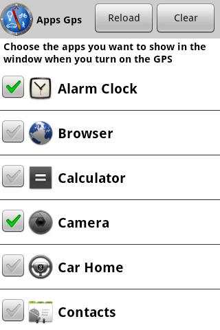 GPS Launcher screenshot 2