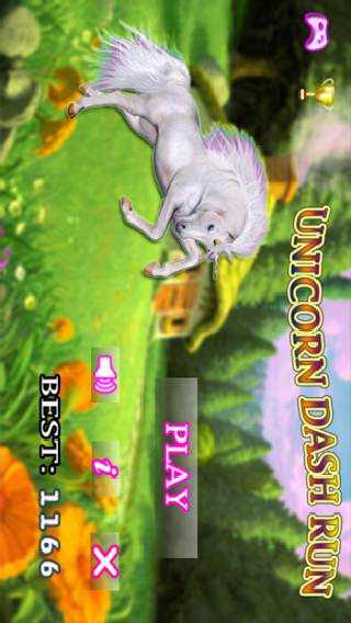 Unicorn Dash Run скриншот 1