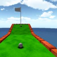Kartun mini golf permainan 3D