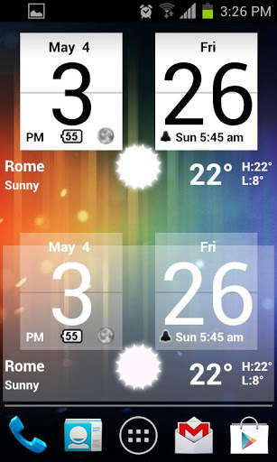 Sense Colors Digital Clock screenshot 5