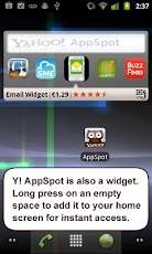 Yahoo! AppSpot स्क्रीनशॉट 3