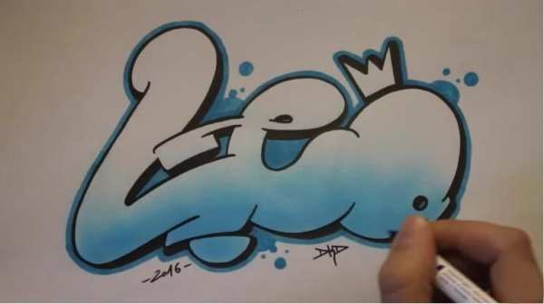How to draw graffiti style screenshot 3