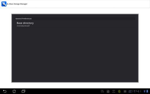 AL Mass Storage Manager 3 تصوير الشاشة