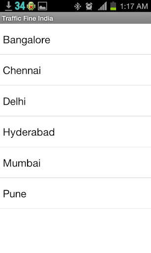 Traffic Fines India screenshot 2