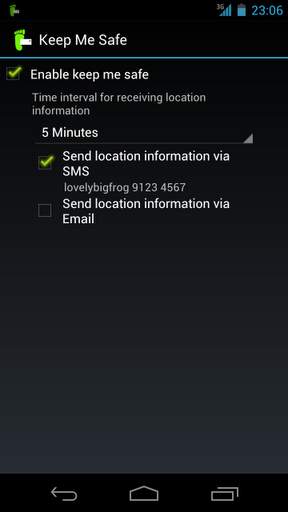 Keep Me Safe screenshot 1