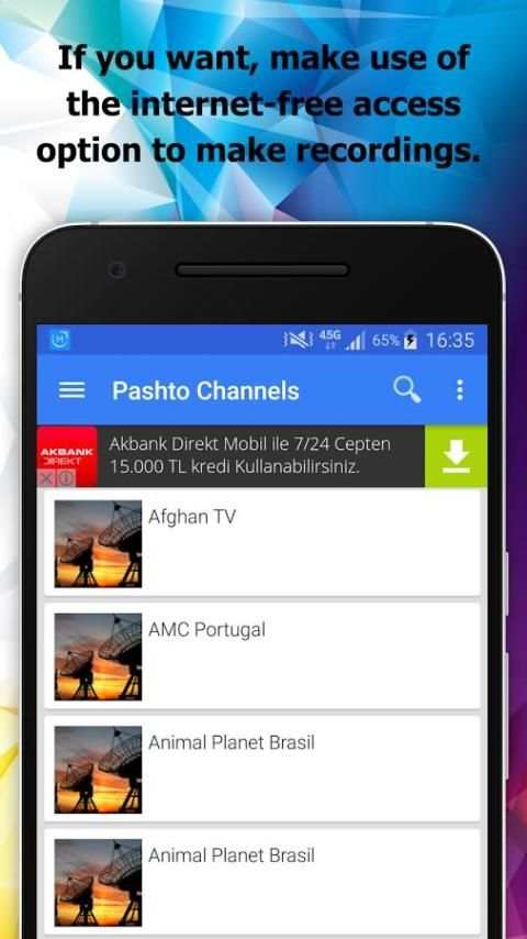 TV Pashto Channels Info स्क्रीनशॉट 4