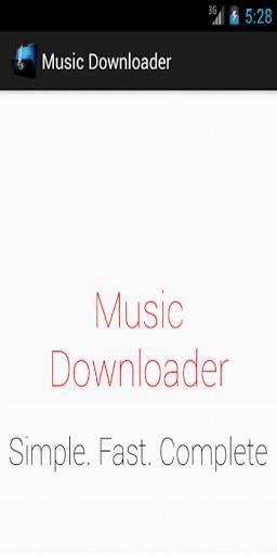 Free Music Downloader screenshot 1