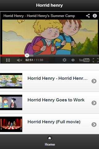 Kids classic Horrid Henry screenshot 4
