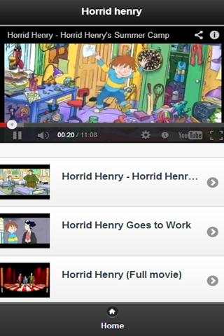 Kids classic Horrid Henry screenshot 3