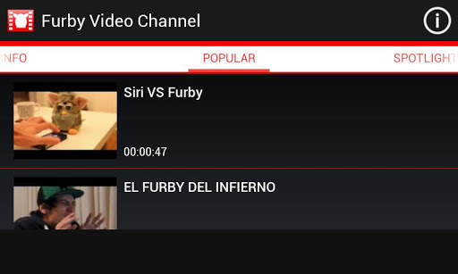 Furby YouTube Video Channel screenshot 5
