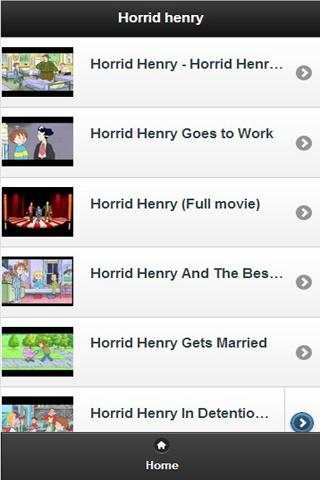 Kids classic Horrid Henry screenshot 1
