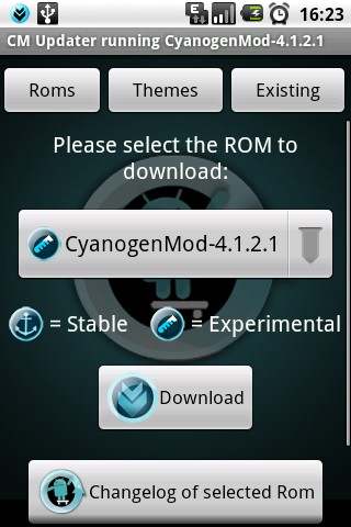 CyanogenMod Updater screenshot 3