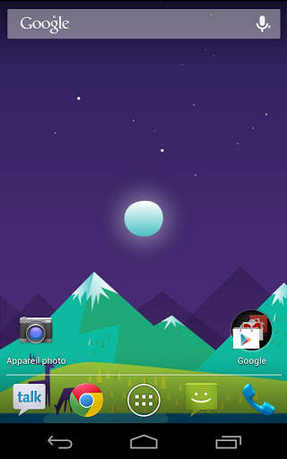 Google Now LiveWallpaper screenshot 4
