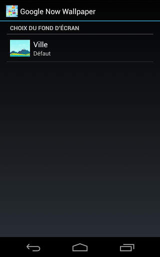 Google Now LiveWallpaper screenshot 2