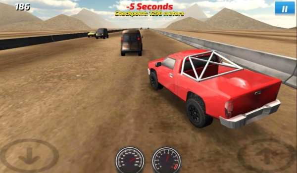 Sahara Traffic Racecar Driver स्क्रीनशॉट 2