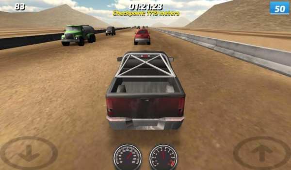 Sahara Traffic Racecar Driver स्क्रीनशॉट 3