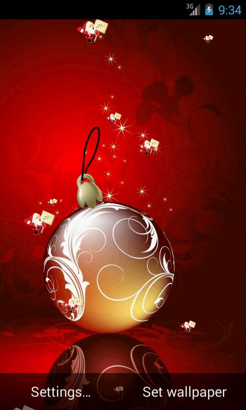Christmas Live Wallpaper screenshot 2