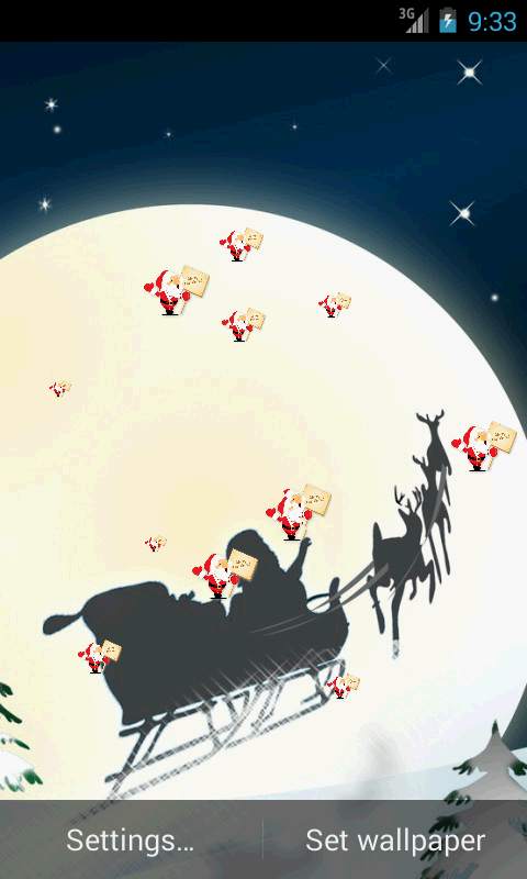 Christmas Live Wallpaper screenshot 5