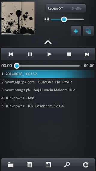 Music Player screenshot 1