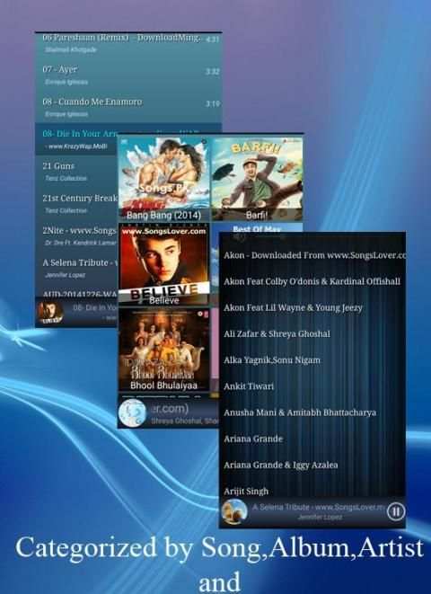MR Music Player 5 تصوير الشاشة