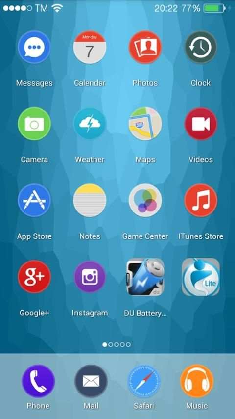 Circle 8 Launcher screenshot 1