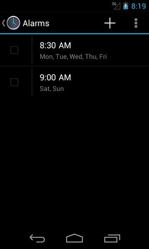 Alarm Clock Launcher Old screenshot 2