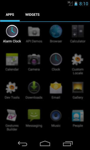 Alarm Clock Launcher Old screenshot 1