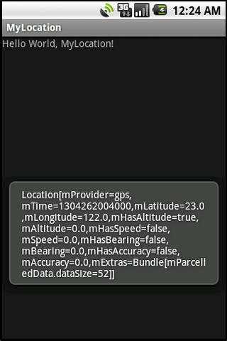 MyLocation screenshot 2