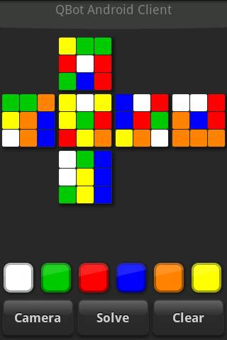 QBot Rubiks Cube Solver screenshot 1