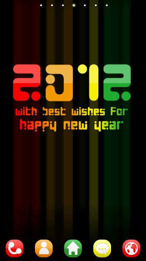 Color2012 Theme GO Launcher EX screenshot 1