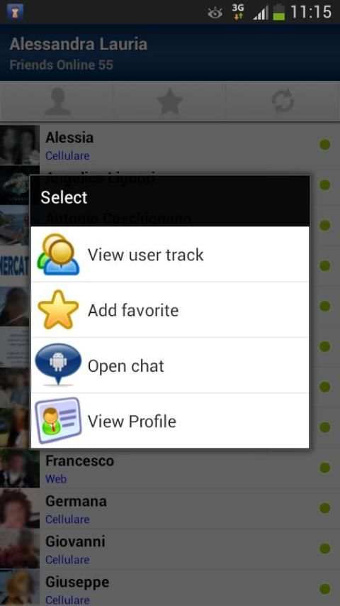 Friends Online for Facebook screenshot 1