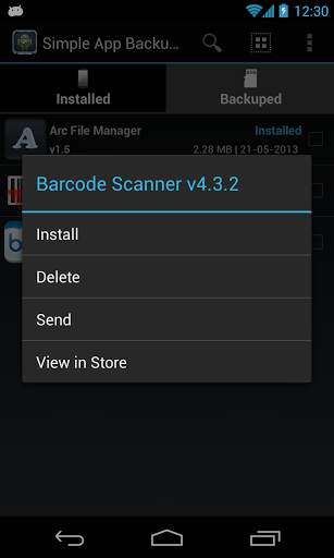 Simple App Backup Restore screenshot 4