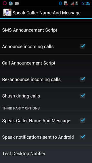 Speak Caller Name And Message screenshot 2