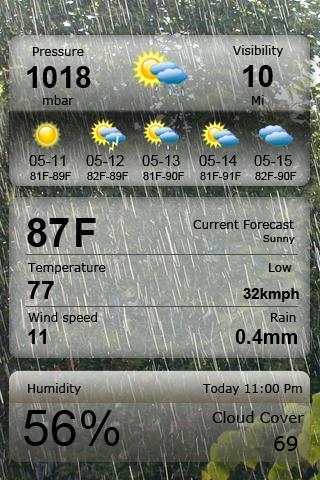 Weather world screenshot 3