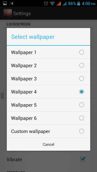 iOS 7 Style Lockscreen screenshot 4