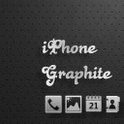 ikon iPhone Graphite GO Launcher EX
