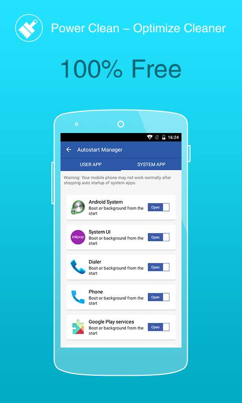 Power Aclean-Optimize Cleaner screenshot 4