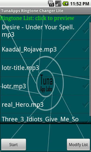 TA Ringtone Changer screenshot 3