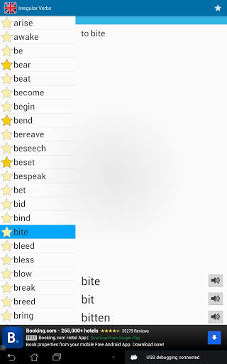 English Irregular Verbs screenshot 5