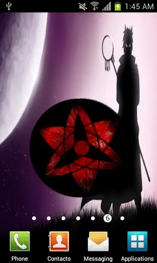 Sharingan Live Wallpaper screenshot 1