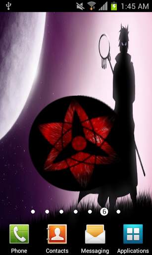 Sharingan Live Wallpaper скриншот 1
